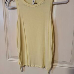 All in Motion Light Yellow Tank Top